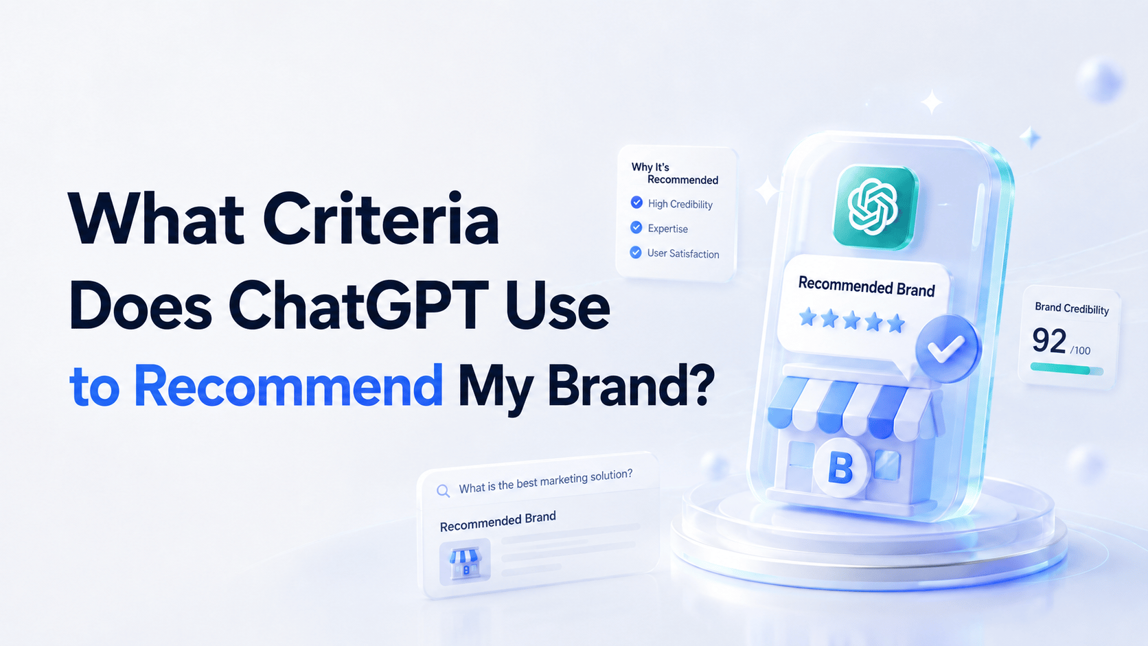 How ChatGPT Decides Which Brands to Recommend